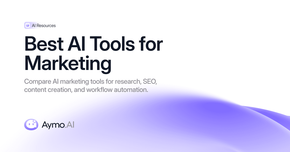 21 Best AI Tools for Marketing in 2026